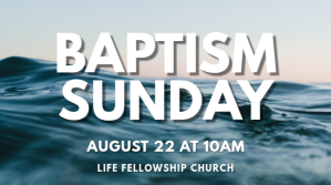 Baptism Sunday Service Presentation (16:9) template