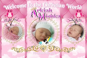 AQIQAH Template | PosterMyWall