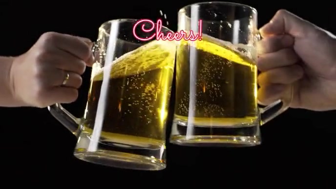 bar & pub open digital signage 数字显示屏 (16:9) template
