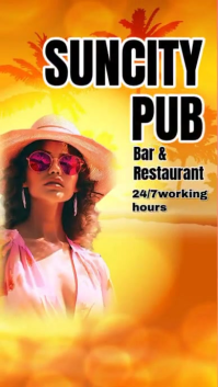 BAR AND RESTAURANT Instagram Reel template