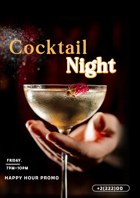 BAR Template PosterMyWall