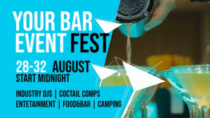 Blue Bar Event Fest Digital Display Template