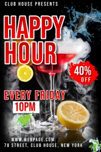 bar flyers Illustration Pinterest template