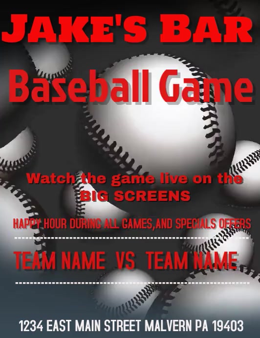 BAR HAPPY HOUR SPORTS BAR BAR Template PosterMyWall