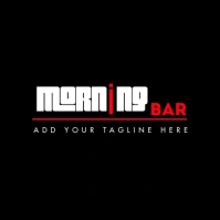 bar icon logo template design