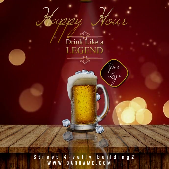 BAR FLYER Template PosterMyWall