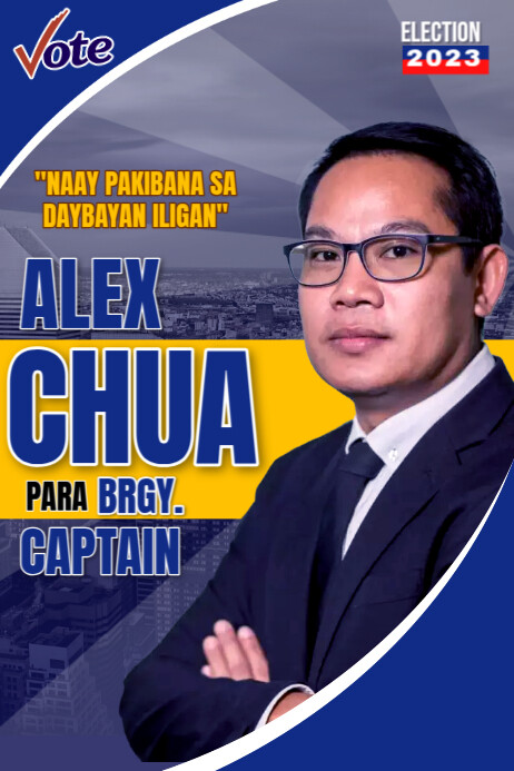 Barangay Captain Election Poster Template | PosterMyWall