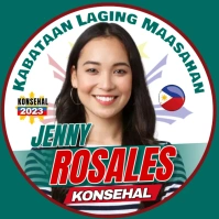 Barangay Election Profile Square (1:1) template