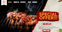 Barbecue Banner Deals Изображение, которым поделились на Facebook template