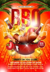 BARBECUE A4 template