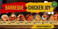 Barbecue Roll Up na Banner 3' × 6' template