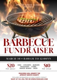 Barbecue A4 template