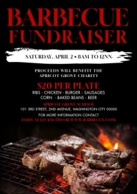Barbecue A4 template