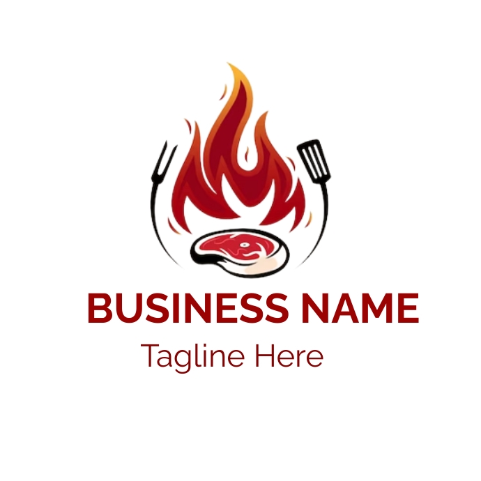 Barbecue Restaurant Logo,BBQ Logos , food lo template
