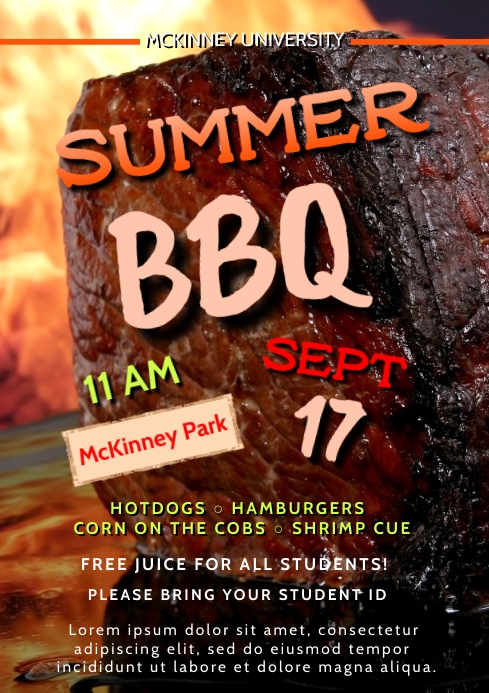 Copy of Barbecue template | PosterMyWall