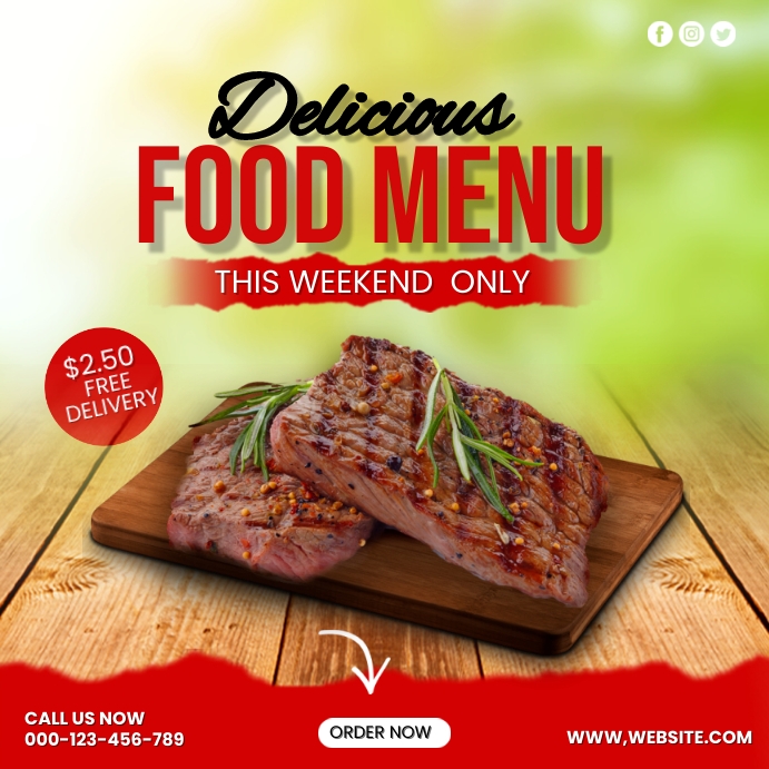 Barbeque Deals And Offers Template PosterMyWall