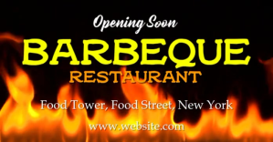 Barbeque Изображение, которым поделились на Facebook template