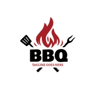 BARBEQUE LOGO\FIRE GRILL VECTOR \BUISNESS LOG template
