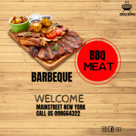 BARBEQUE POSTER template