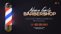 Barber Business Card Template
