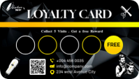 Sort Loyalty Card Visitenkarte Template