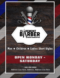 Brosur Barbershop – Goresan