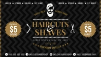 BARBER SHOP BUSINESS CARD template