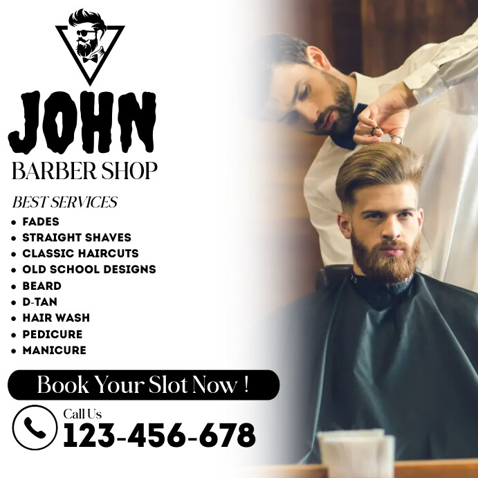 Barber Posts. Design BARBER SHOP DESIGN Template | PosterMyWall