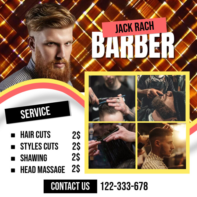 barber shop Template | PosterMyWall