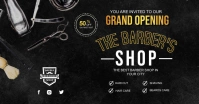 Barber Shop Facebook Shared Image template