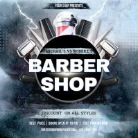 Barber Shop Publicación de Instagram template