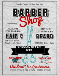 Buat Poster Menarik Untuk Tempat Pangkas Rambut Postermywall