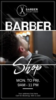 Barber Template Instagram Story