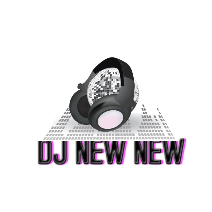 DJ Music Logo Logótipo template