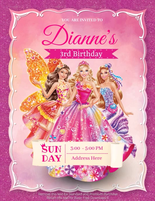 Copy of Barbie PosterMyWall