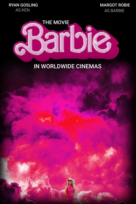 Plantilla de barbie movie poster PosterMyWall Plantilla de barbie movie poster PosterMyWall