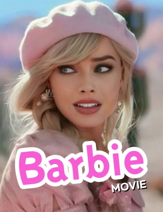 Barbie Poster Template prntbl.concejomunicipaldechinu.gov.co
