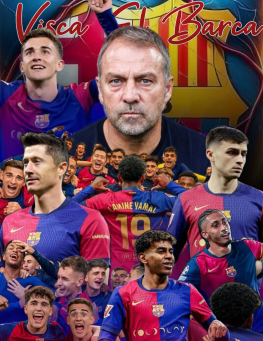 Barcelona Football Club Logo Wallpaper Flyer Flyer (us Letter) 传单(美国信函) template