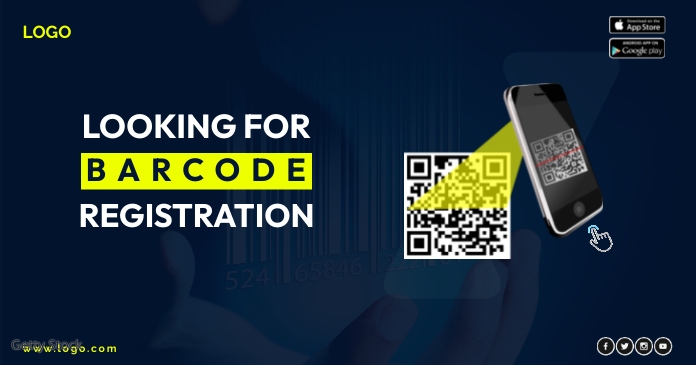 Barcode Registration Template | PosterMyWall