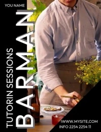 BARMAN Flyer (US Letter) template