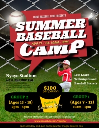 BASEBALL Template PosterMyWall