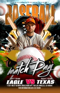 BASEBALL Tabloide template