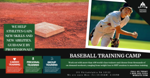 Baseball delt Facebook-billede template