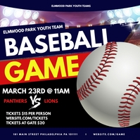 Baseball Iphosti le-Instagram template