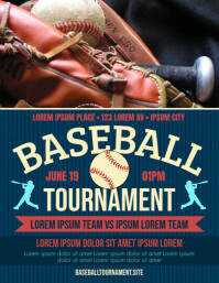 BASEBALL FLYER Template | PosterMyWall