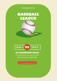 Baseball Flyer Template | PosterMyWall