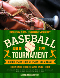 Baseball Tournament Flyer Template | PosterMyWall