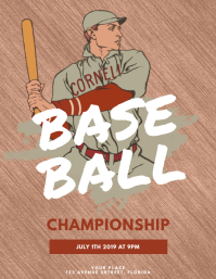 Baseball Flyer Template | PosterMyWall
