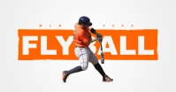 Baseball game day ads Imagen Compartida en Facebook template