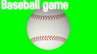Baseball game Pantalla Digital (16:9) template